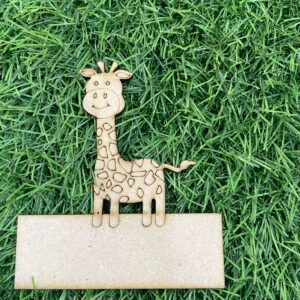 Giraffe Mini Nameboard
