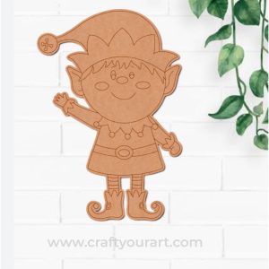 Christmas Elf Pre Marked Design 1